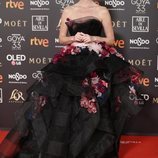 Paz Vega en la alfombra roja de los Premios Goya 2019