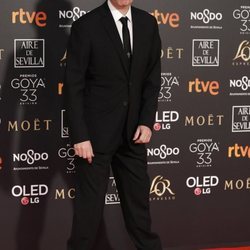 David Trueba en la alfombra roja de los Premios Goya 2019