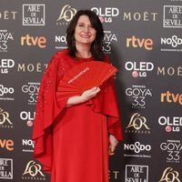 Adelfa Calvo en la alfombra roja de los Premios Goya 2019