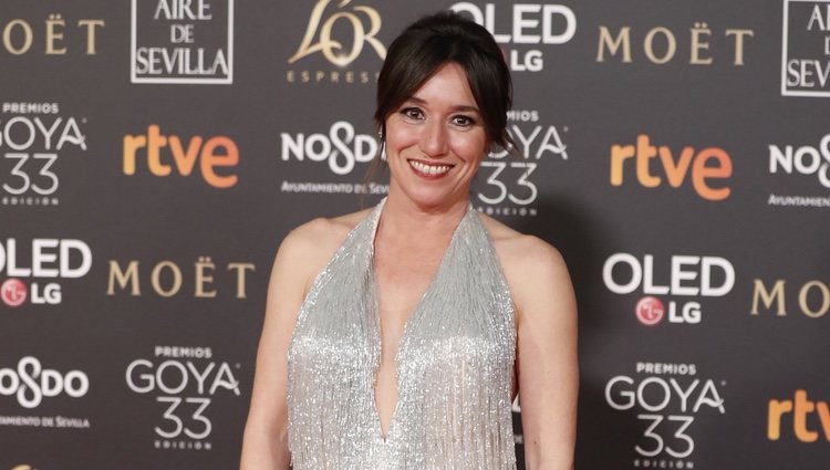 Lola Dueñas en la alfombra roja de los Premios Goya 2019