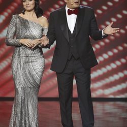 Andreu Buenafuente y Silvia Abril en la gala de los Premios Goya 2019