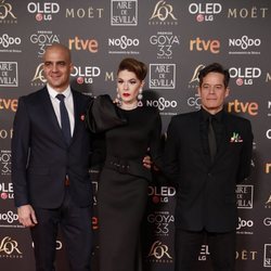 Jorge Sanz en la alfombra roja de los Premios Goya 2019