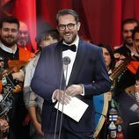 Màxim Huerta entregando un premio en la gala de los Goya 2019