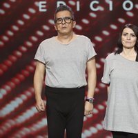 Andreu Buenafuente y Silvia Abril durante uno de sus momentos en los Premios Goya 2019
