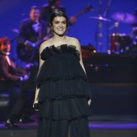 Amaia Romero durante su actuación en los Premios Goya 2019