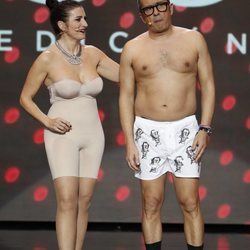 Andreu Buenafuente y Silvia Abril sin ropa en los Premios Goya 2019