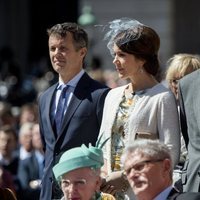 Federico y Mary de Dinamarca con Joaquín y Marie de Dinamarca