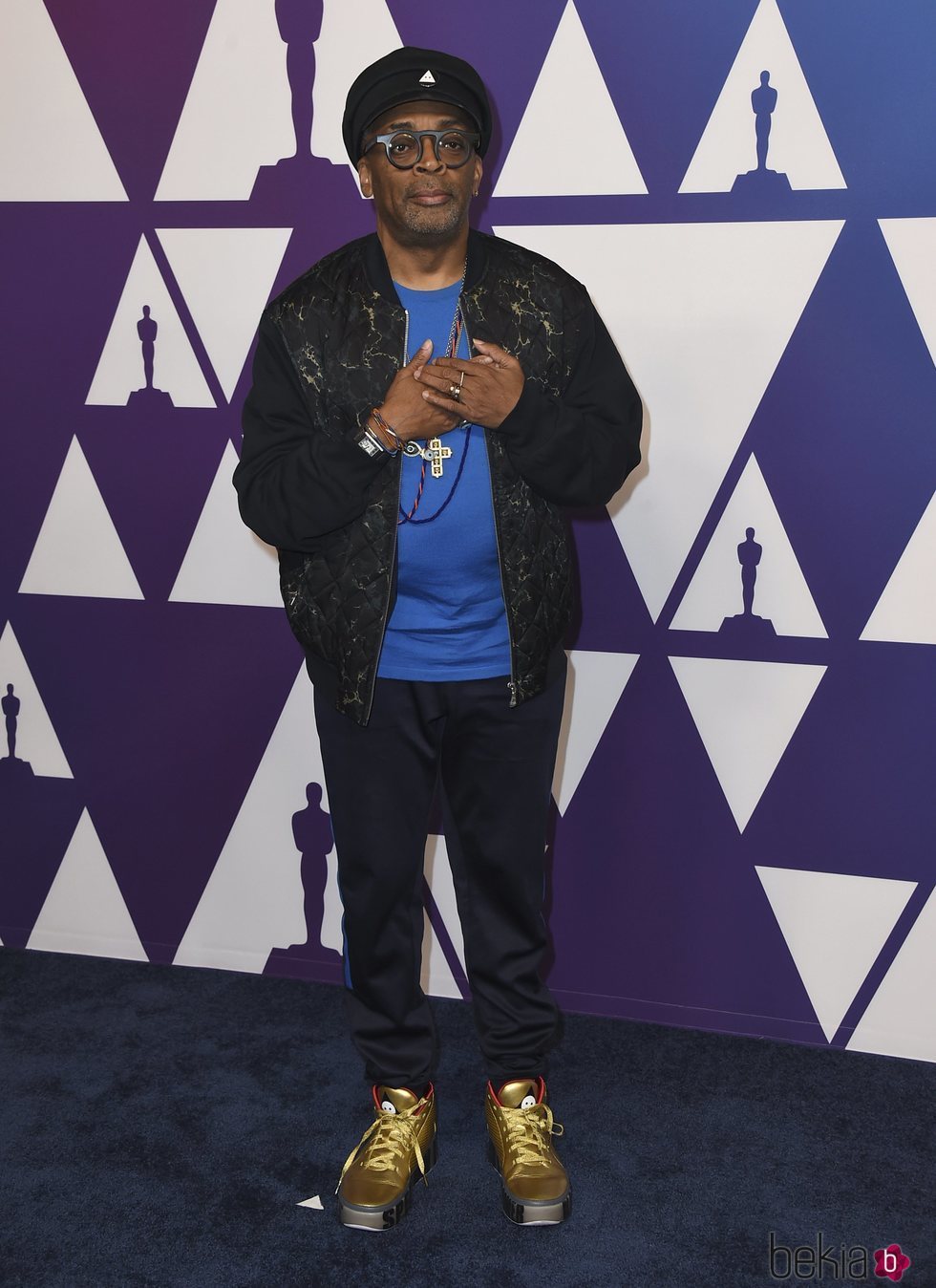 Spike Lee en el almuerzo de nominados de los Premios Oscar 2019