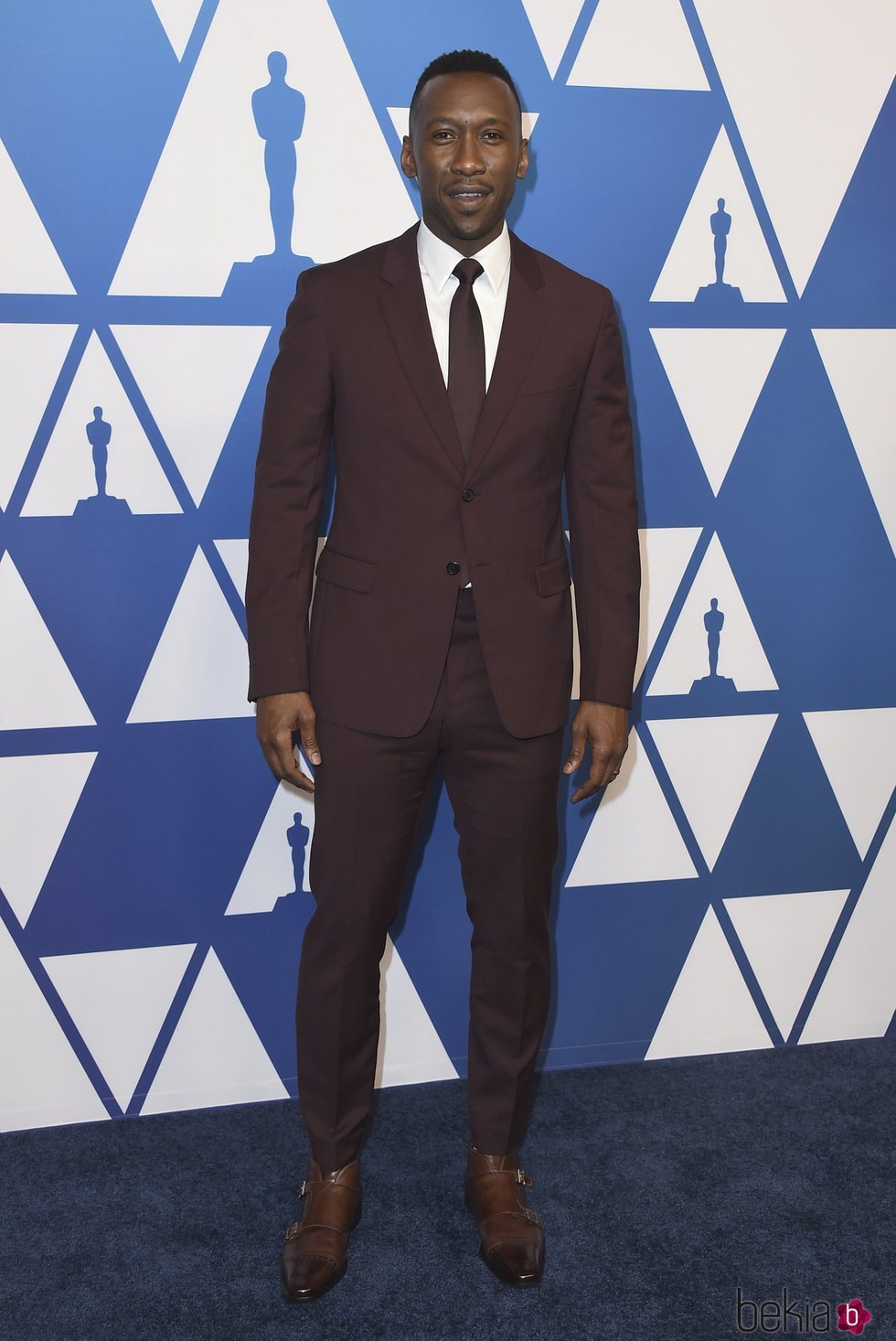 Mahershala Ali en el almuerzo de nominados de los Premios Oscar 2019