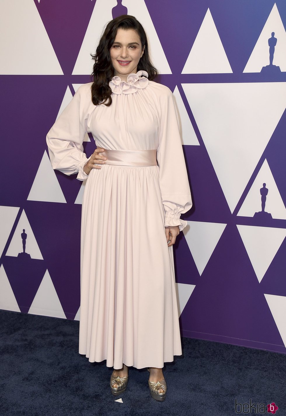 Rachel Weisz en el almuerzo de nominados de los Premios Oscar 2019