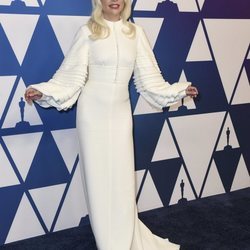 Lady Gaga en el almuerzo de nominados de los Premios Oscar 2019
