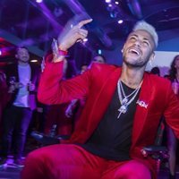 Neymar en su fiesta de cumpleaños