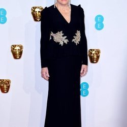Glenn Close en la alfombra roja de los Premios BAFTA 2019