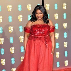 Octavia Spencer en la alfombra roja de los Premios BAFTA 2019