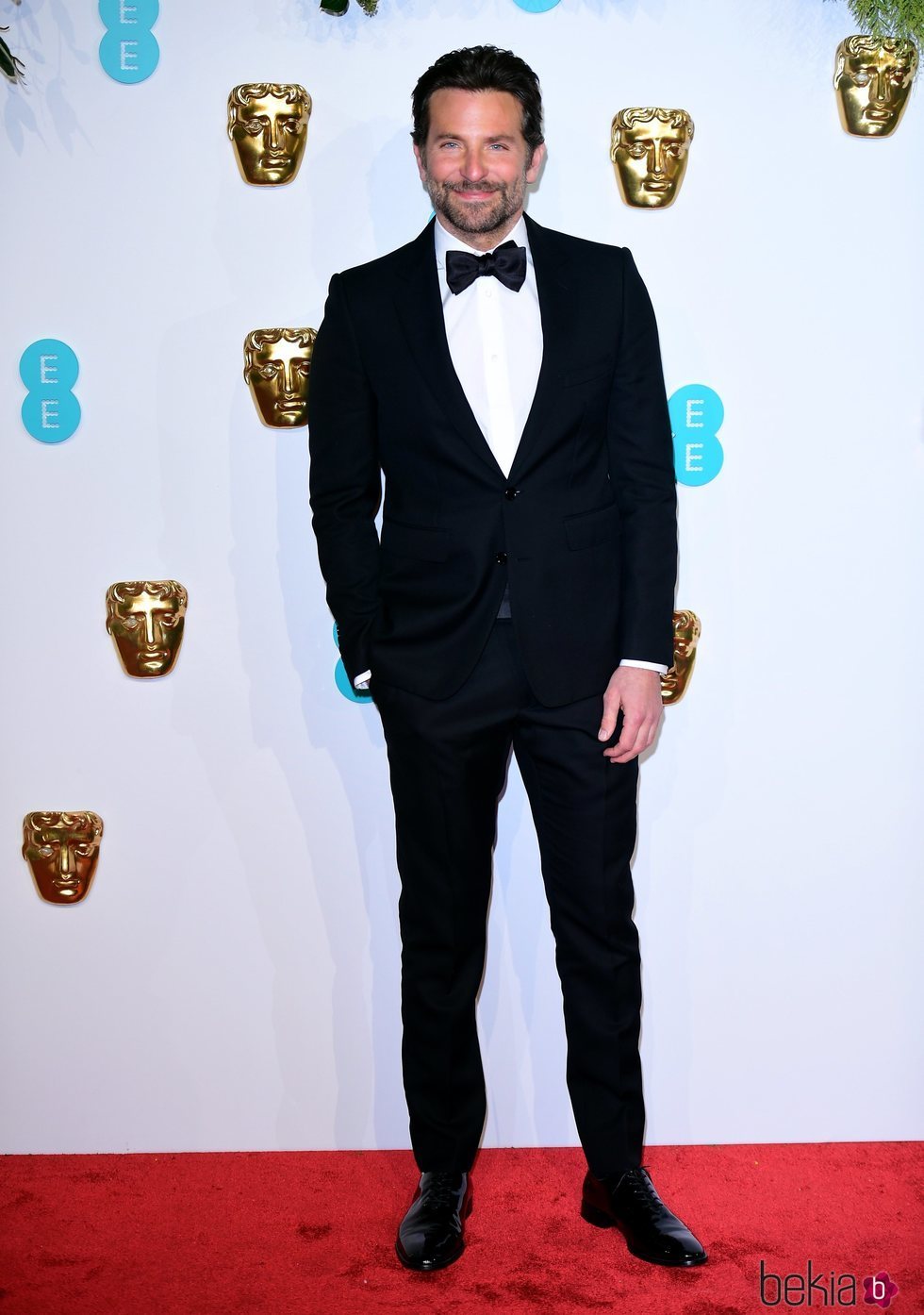 Bradley Cooper en la alfombra roja de los Premios BAFTA 2019