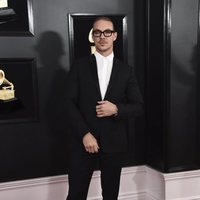 Diplo en la alfombra roja de los Grammy 2019