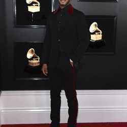 Swizz Beatz en la alfombra roja de los Grammy 2019