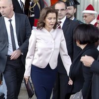 Lalla Meryem de Marruecos en la recepción a los Reyes Felipe y Letizia en Rabat