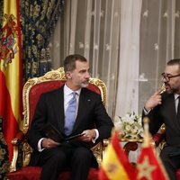 El Rey Felipe y Mohamed VI en la firma de acuerdos bilaterales entre España y Marruecos