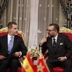 El Rey Felipe y Mohamed VI en la firma de acuerdos bilaterales entre España y Marruecos