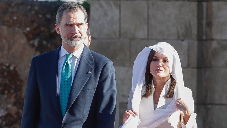 Los Reyes Felipe y Letizia en el Mausoleo de Mohamed V y Hassan II durante su Viaje de Estado a Marruecos