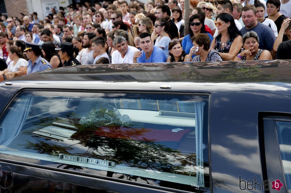 El funeral del jugador argentino  Emiliano Sala