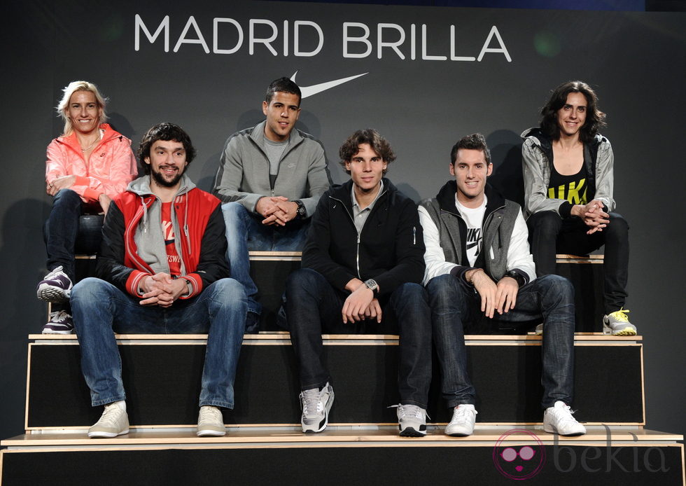 Rafa Nadal y Rudy Fernández en la campaña de Nike