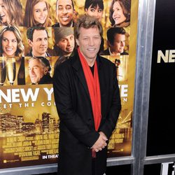 Jon Bon Jovi en el estreno de 'New Year's Eve' en Nueva York
