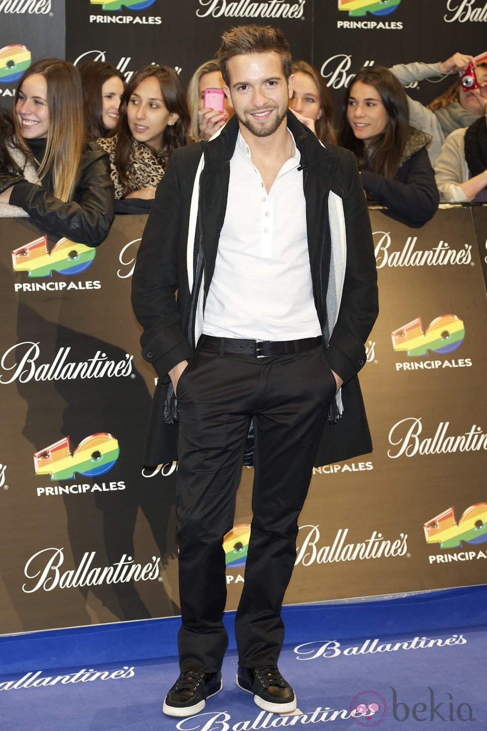 Pablo Alborán en los Premios 40 Principales 2011