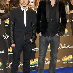 Javier Hernández e Iván Massagué en los Premios 40 Principales 2011