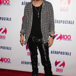 David Guetta posando en el concierto Jingle Ball 2011 en Nueva York