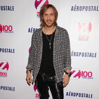 David Guetta posando en el concierto Jingle Ball 2011 en Nueva York