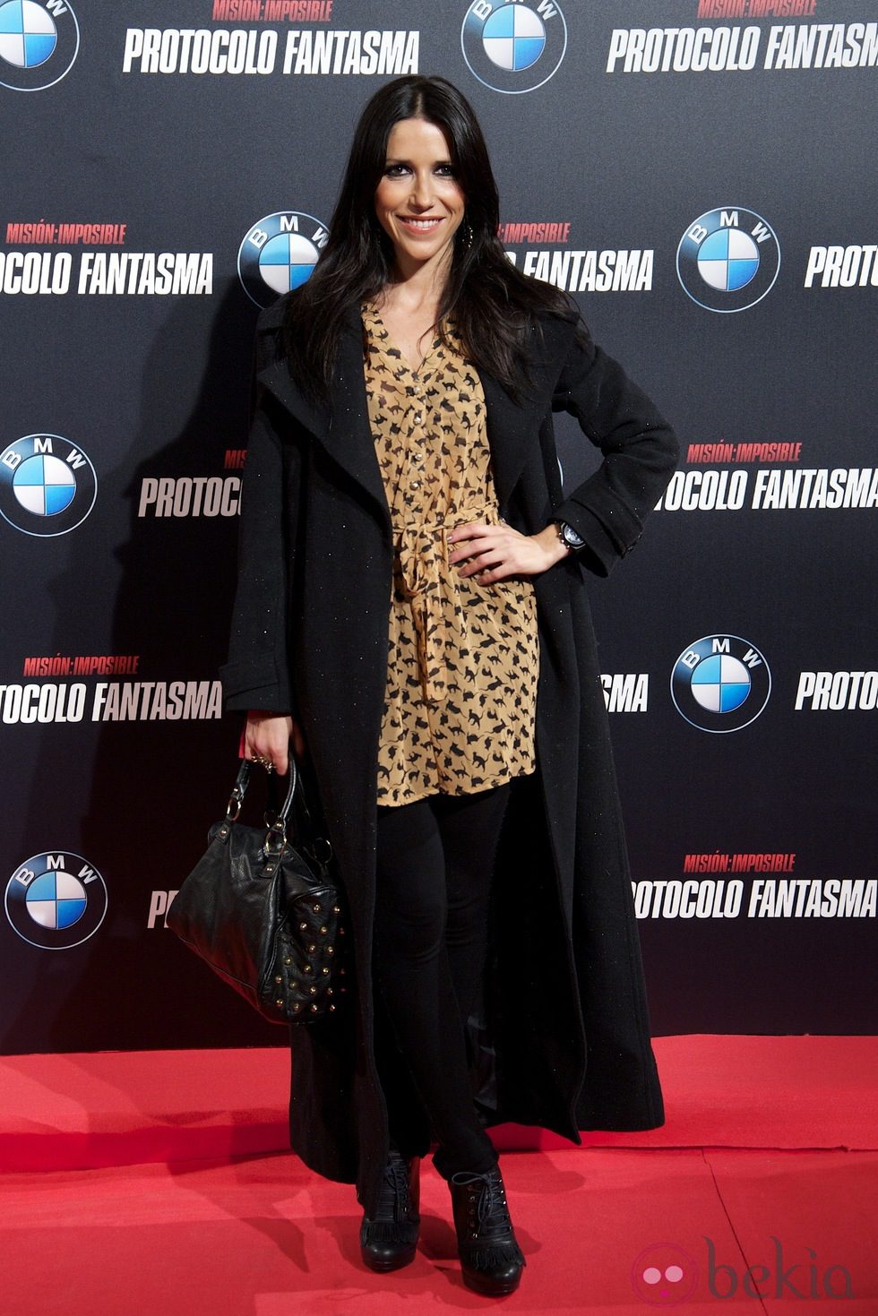 Nika en el estreno de 'Misión imposible: Protocolo fantasma' en Madrid