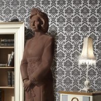 Figura de chocolate de la Reina Sofía