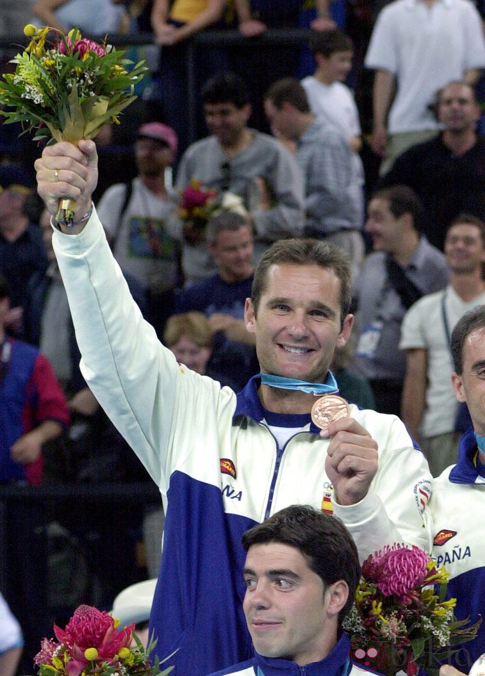 Iñaki Urdangarín, ganador de un bronce en Sidney 2000