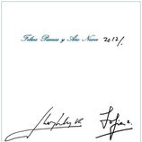 El Rey Juan Carlos y la Reina Sofía felicitan la Navidad 2011