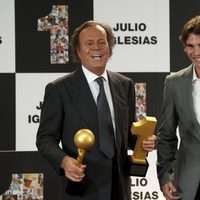 Rafa Nadal y Julio Iglesias