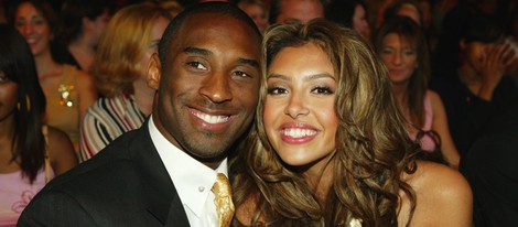 Kobe Bryant junto a su mujer Vanessa Laine