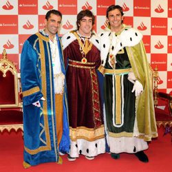 Fernando Alonso, Pedro Martínez de la Rosa y Marc Gené