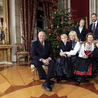 Felicitación de Navidad de la Familia Real Noruega