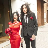 Mario Vaquerizo y Alaska el día de su boda