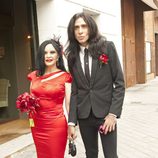 Mario Vaquerizo y Alaska el día de su boda