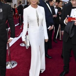 Trudie Styler en la alfombra roja de los Premios Oscar 2019