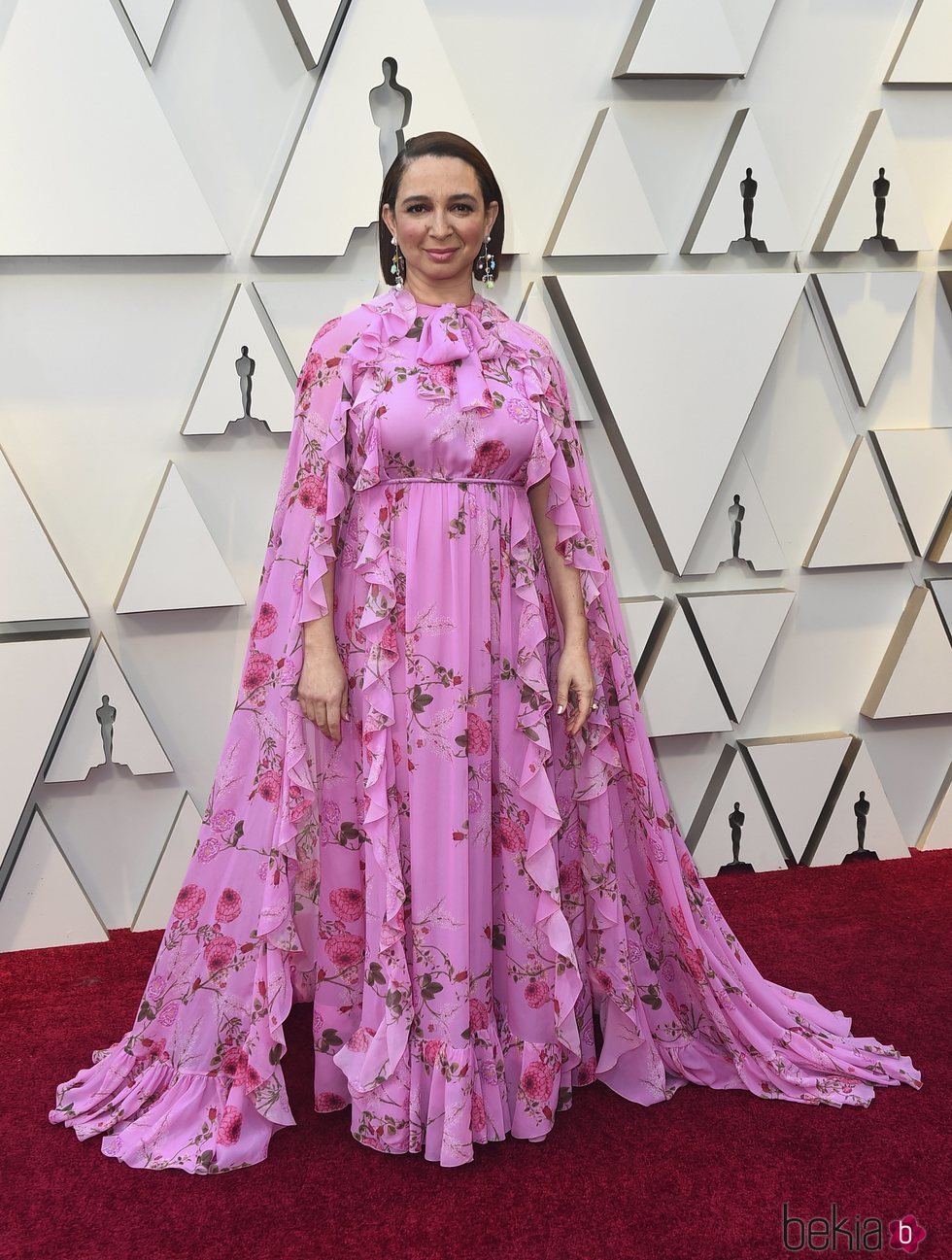 Maya Rudolph en la alfombra roja de los Premios Oscar 2019