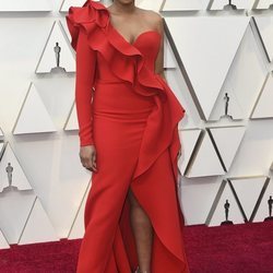 Jennifer Hudson en la alfombra roja de los Premios Oscar 2019