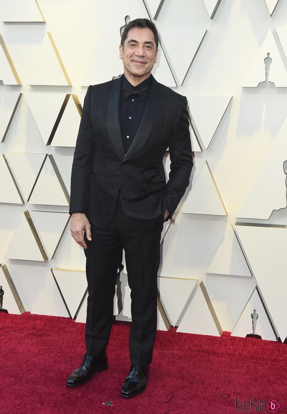 Javier Bardem en la alfombra roja de los Premios Oscar 2019