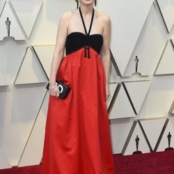 Zooey Deschanel en la alfombra roja de los Premios Oscar 2019