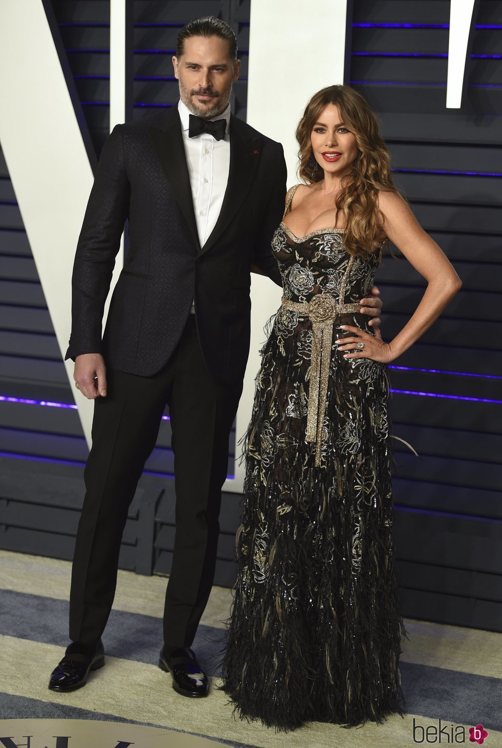 Sofía Vergara y Joe Manganiello en la fiesta Vanity Fair tras los Premios Oscar 2019