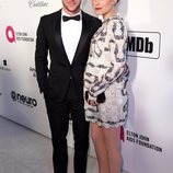 Jamie Bell y Kate Mara en la fiesta de Elton John tras los Premios Oscar 2019