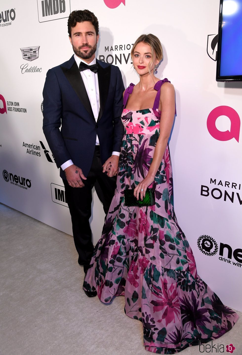 Brody Jenner y Kaitlynn Carter en la fiesta de Elton John tras los Premios Oscar 2019